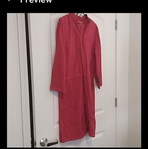 Tory Burch Red Swim Coverup